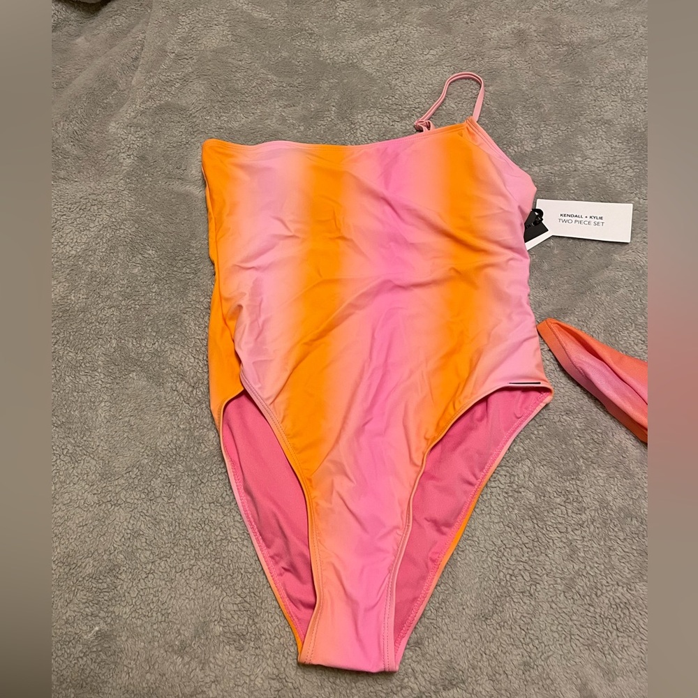 Kendall & Kylie 2 piece Swimsuit Size Large